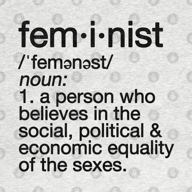 feminist definition by ohnoballoons